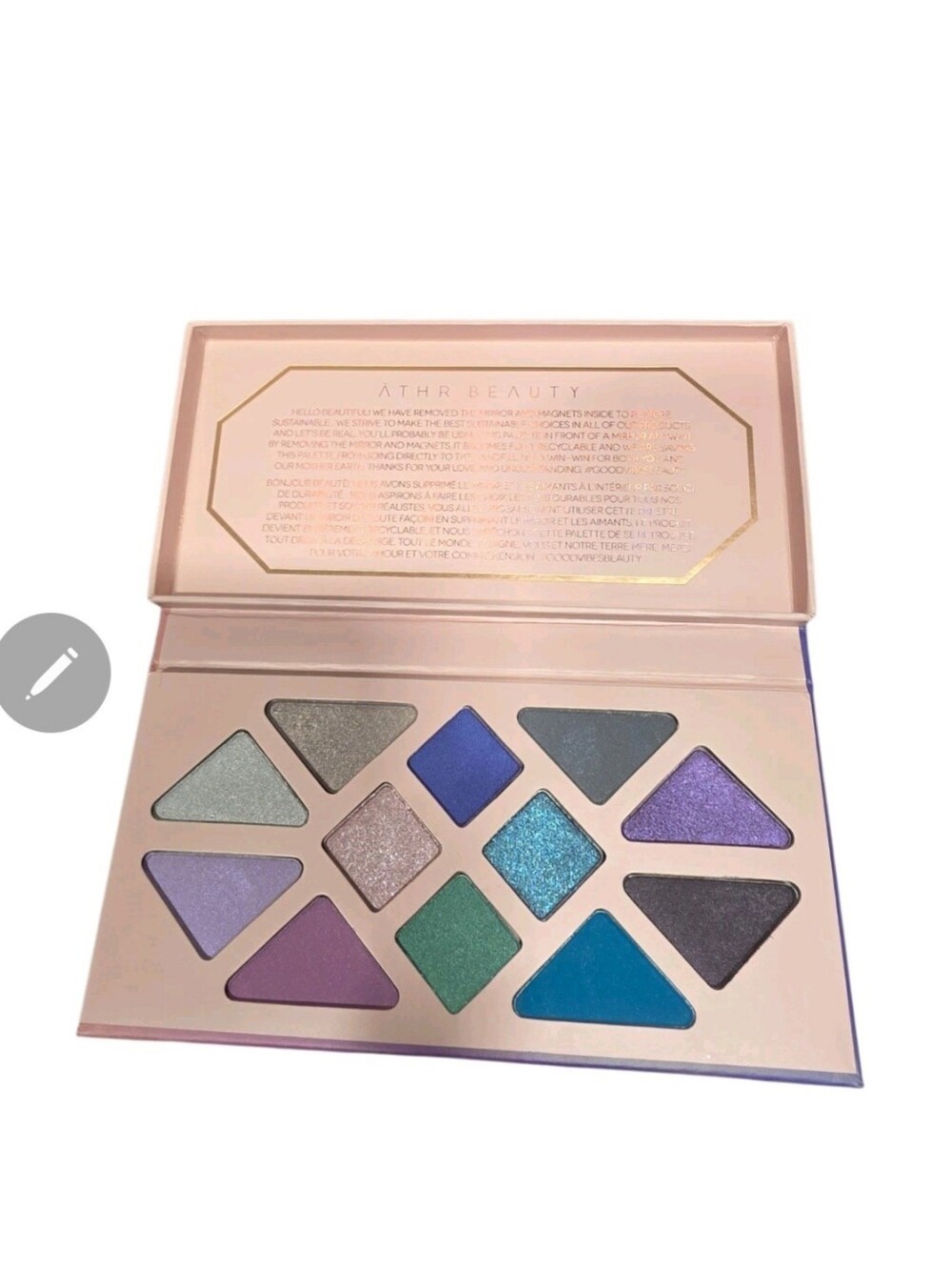 Athr Beauty Moonlight Crystal Eyeshadow Palette (NEW)